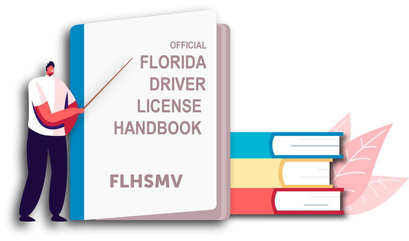 Study FL driver license handbook DMV written exam